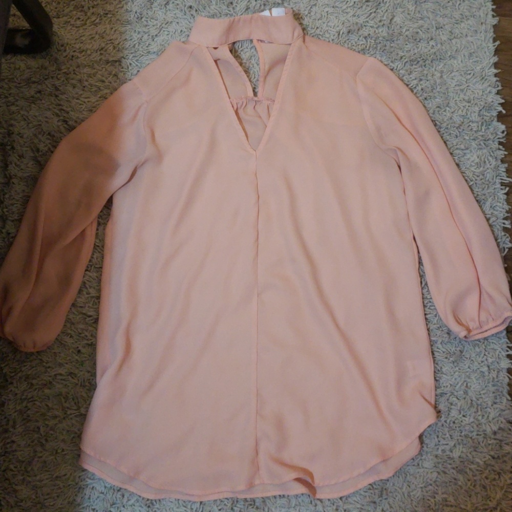 Light pink blouse